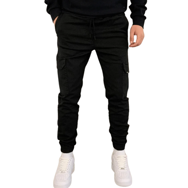 Mathias | Premium stræk cargo bukser