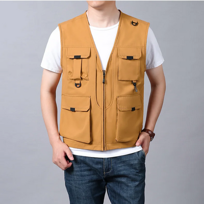 Viktor | Elegant og afslappet cargo vest