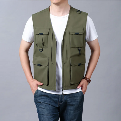 Viktor | Elegant og afslappet cargo vest