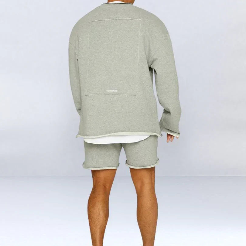 Kristian | Skjorte med lange ærmer og shorts