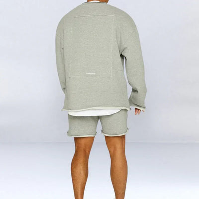 Kristian | Skjorte med lange ærmer og shorts