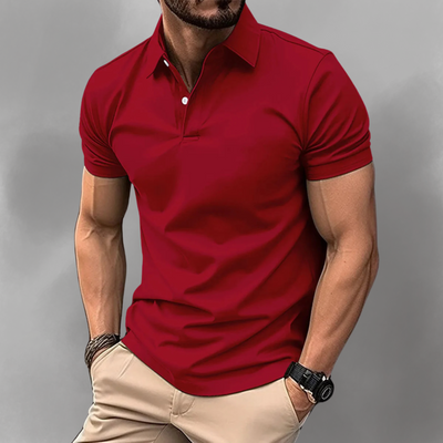 Aksel | Evig polo skjorte i elegant stil