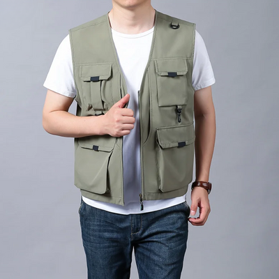 Viktor | Elegant og afslappet cargo vest