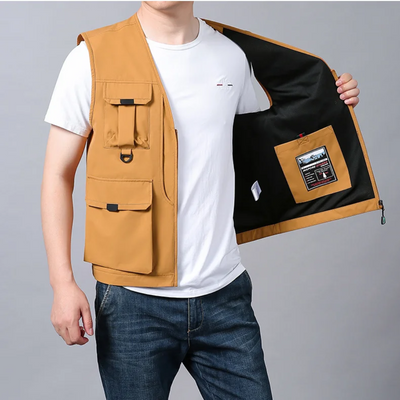 Viktor | Elegant og afslappet cargo vest