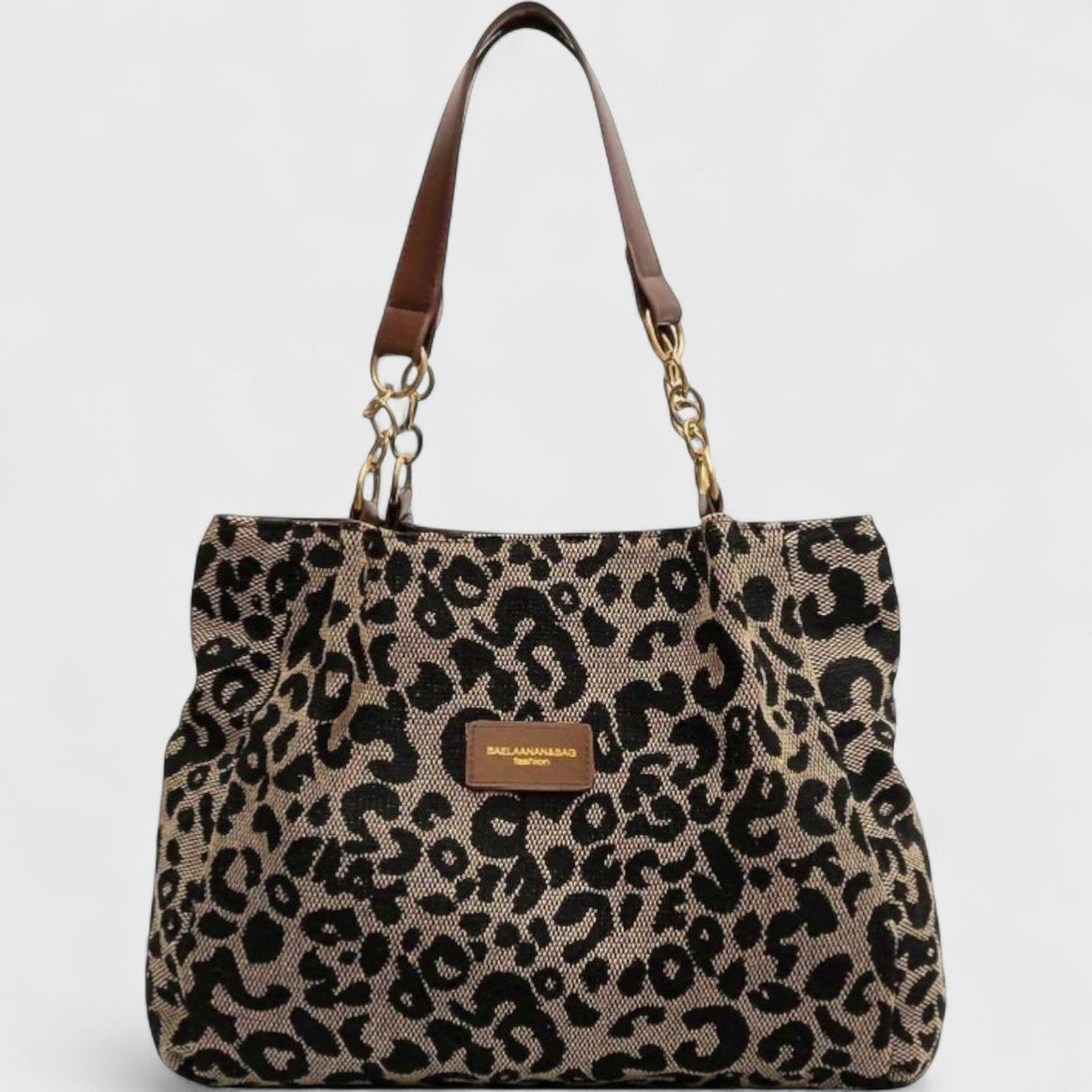Clara | Leopardmønstret Shopper Taske