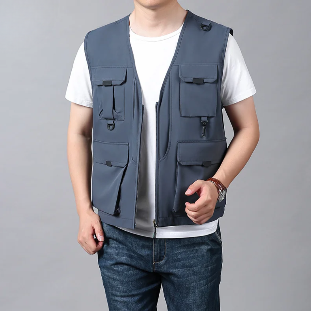Viktor | Elegant og afslappet cargo vest