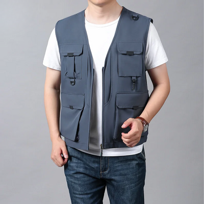 Viktor | Elegant og afslappet cargo vest