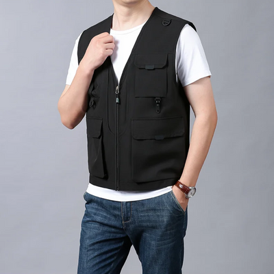 Viktor | Elegant og afslappet cargo vest
