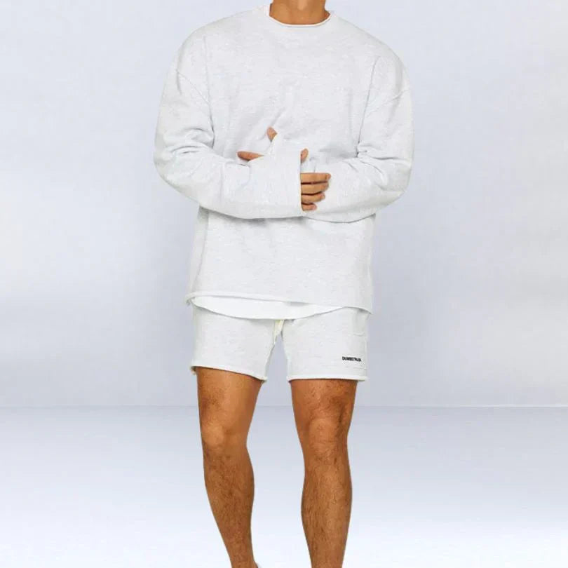Kristian | Skjorte med lange ærmer og shorts