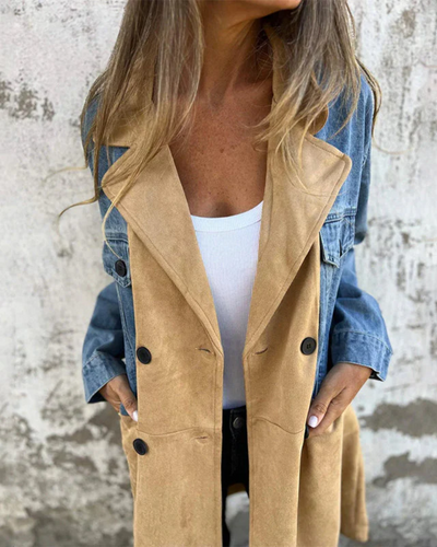 Thea | Jeans og ruskindsjakke
