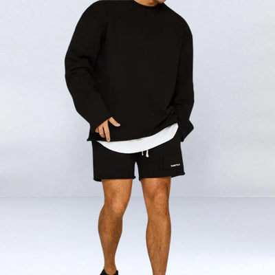 Kristian | Skjorte med lange ærmer og shorts