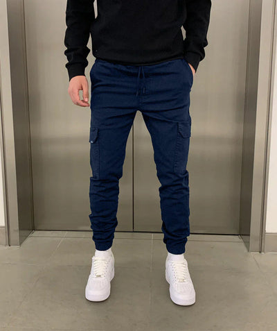 Mathias | Premium stræk cargo bukser