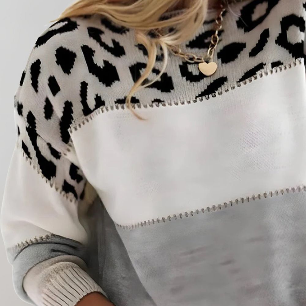 Samanta – Trendy Trøje med Print