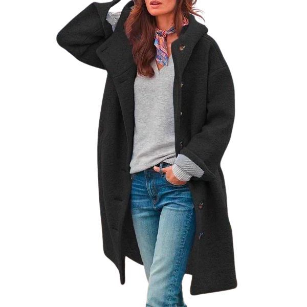Lily | Komfortabel Frakke til Hverdags Elegance