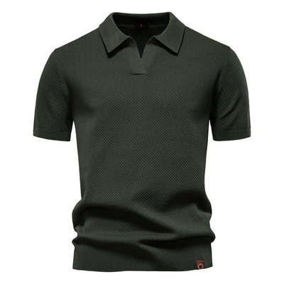 Edvards – Struktureret Polo-Shirt