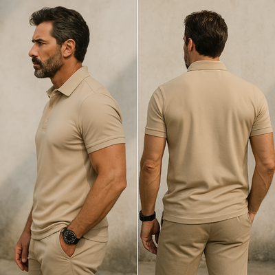 Aksel | Evig polo skjorte i elegant stil