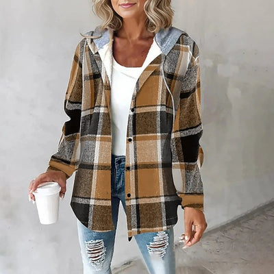 Malou | Ternet Hoodie Jakke