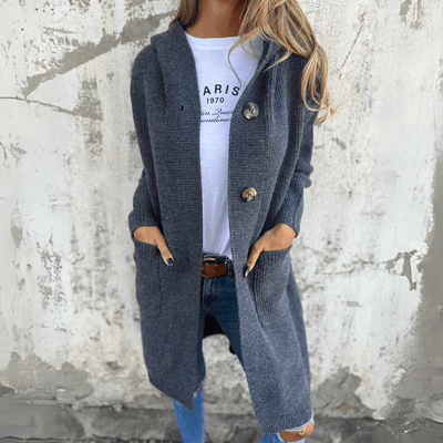 Alberte | Elegant lang cardigan til kvinder