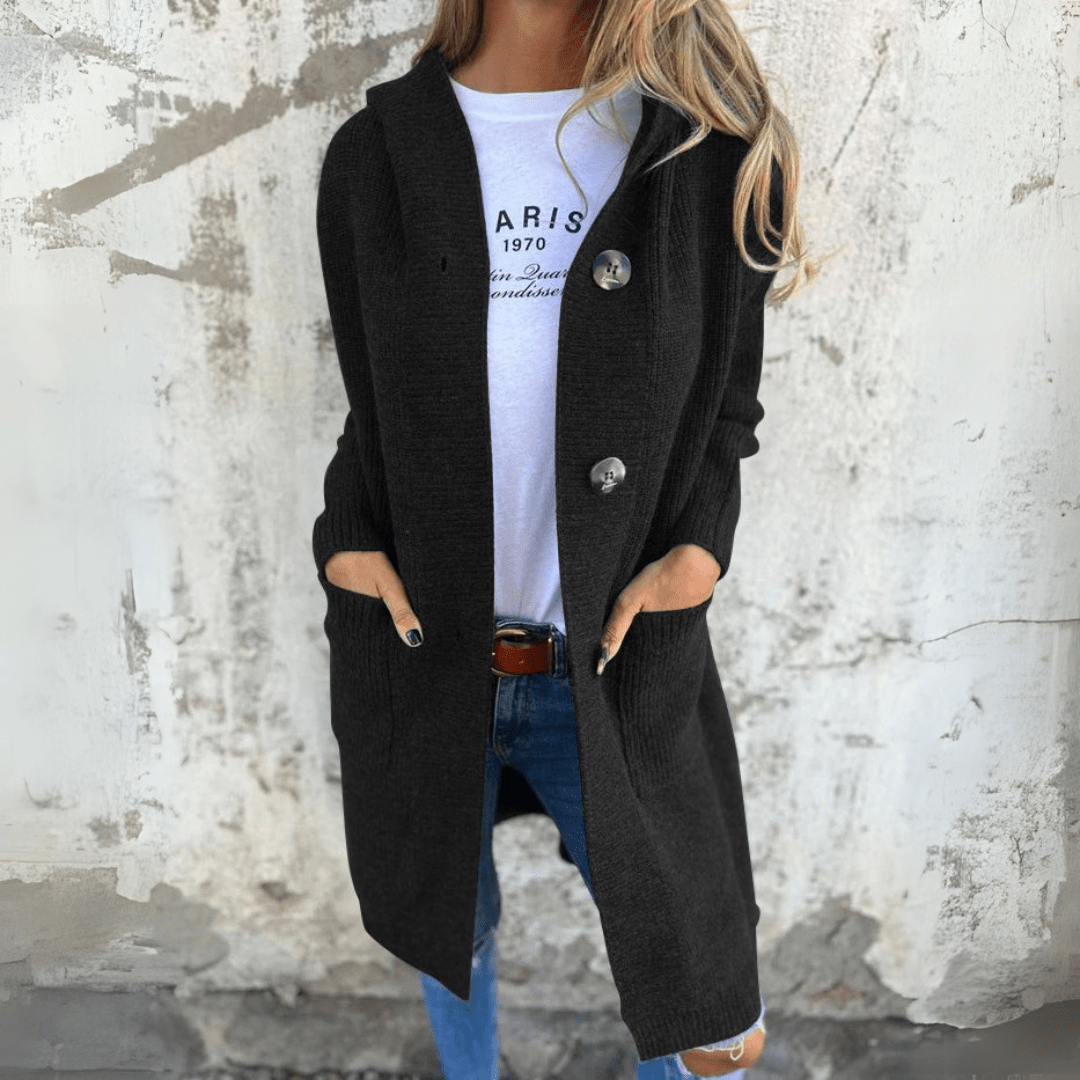 Alberte | Elegant lang cardigan til kvinder