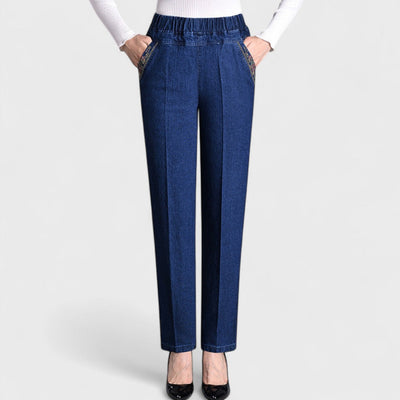 Rikke | Elastisk Talje Jeans