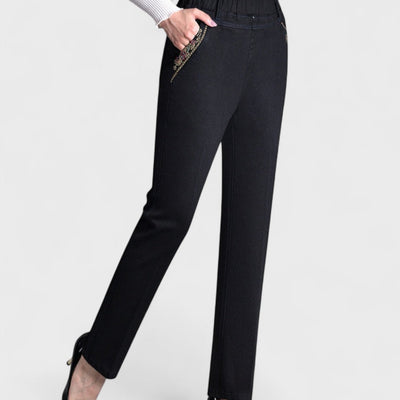Rikke | Elastisk Talje Jeans