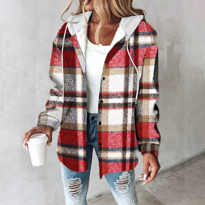 Malou | Ternet Hoodie Jakke